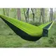 Подвесной нейлоновый туристический гамак Travel hammock Зелёный