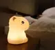 Силиконовый ночник 3DTOYSLAMP Радужный единорог Розовый