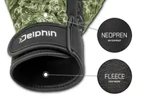 Рукавиці неопренові флісові Neoprene fleece gloves Delphin NeoFLIX  ⁇  L