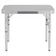 Стол Bo-Camp Premium 56x34 cm Grey (1404419)