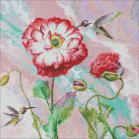 Алмазная мозаика "Легкий этюд" ©Ira Volkova Идейка AMO7459 40х40 см