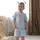 Детский костюм для девочки (футболка+шорти) GABBI KS-25-11 Голубой на рост 86 (14504)