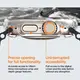 Чехол Spigen для Apple Watch Ultra (49 mm) - Ultra Hybrid, Crystal Clear (ACS05459)