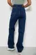 Джинсы женские Long Straight fit, цвет синий, 244R1258-0155