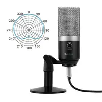 Студийный конденсаторный микрофон FIFINE K670 BLACK