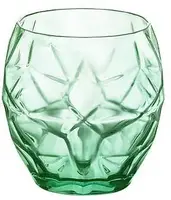 Набір склянок низьких Bormioli Rocco Oriente Green 320260-CAG-021990 402 мл 3 шт зелений