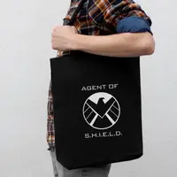 Экосумка MARVEL "Agent of shield", Черный, английский