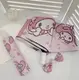 Зонт детский автомат складной 18521 55х98х110 см розовый