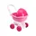 Игровая коляска для кукол Technok Toys, 46х48х29 см. Pink (117242)