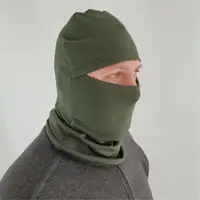 Балаклава тактична двотинка віскозна ЗСУ 1068 7255 олива