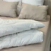 Ковдра євро вовняна Viluta Comfort 21423 200x220 см бежева