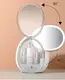 Органайзер для косметики Яйцо с зеркалом с LED подсветкой