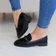 Лоферы женские Fashion Elisha 3160 41 размер 26 см Черный