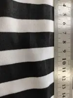 Платье в полоску IP597 Бело/черное L/XL