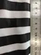 Платье в полоску IP597 Бело/черное L/XL