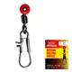 Вертлюги с застежками поплавочные Lucky John Moving Roling Swivel 10шт 5054-00S