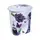 Корзина для белья с крышкой и деколью Лаванда на 45 л Elif plastik 339-8LF