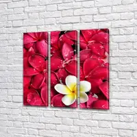 Модульные картины триптих, на Холсте нат., 95x95 см, (95x30-3)