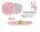 Сервиз столовый Luminarc Carine Annalee Pink Q5490 46 предметов