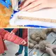 Синтепон антиаллергенный пл 300 г/м2 шир 220 см утеплитель искусственный снег нетканный материал