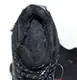 Зимние черные мужские термо кроссовки из натуральной кожи с мембраной Gore-Tex черный