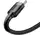 Кабель Baseus Cafule Cable USB For Type-C 3A 1m Gray Black
