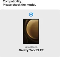 Захисне скло Spigen для Galaxy Tab S9 FE - Glas.tR SLIM (1 шт), Clear ( AGL07002)
