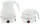 Складаний силіконовий електрочайник Folding Kettle WDL-011 220 V 800 W 600 мл Білий (7107)
