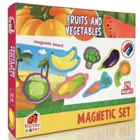 Игра настольная магнитная "Vegetables and fruits" рус