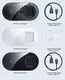 Беспроводное зарядное устройство Baseus Simple 2in1, Clear Black (WXJK-A01)