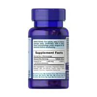 Вітаміни та мінерали Puritan's Pride Vitamin B-12 (Methylcobalamin) 1000 mcg, 30 мікро льодяників