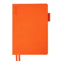 Деловой блокнот А5 Leo Planner Binario 252641 368 листов оранжевый