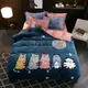 Постельное белье плюшевое евро Dushka Home 20950 200х220 см