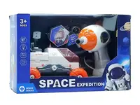 Игровой набор "Набор космоса". Электрический шуруповерт, марсоход, подсветка, игровая фигурка. White (124631)