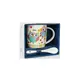 Кружка с ложкой Milika Owl Et Color M0520-NM-12-D 350 мл