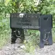 Мангал именный со встроенной шашлычницей и мотором на 8 шампуров - Рыбалка