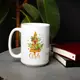 Кружка "Cozy", Белый, английский, Деревянная подарочная коробка с гравировкой, 425 мл
