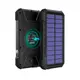 УМБ Solar power bank 20000mAh PN-W12 IPX4 |2USB/Type-C, 18W/3A, PD/QC, Qi|