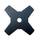 Нож для мотокосы X-TREME 64627 255x25,4x1,6 мм 4Т
