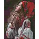 Алмазная мозаика "Цветы-звезды" ©2kolyory_official Идейка AMO7352 40х50 см