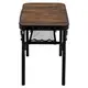 Стол Bo-Camp Woodbine 56x34 cm Black/Wood look (1404191)