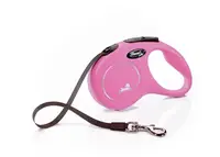 Рулетка для собак Flexi New Classic S Tape 5 m Розовый
