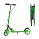 Самокат двухколесный "Skyper Neon". Green and Black (127932)