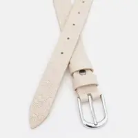 Жіночий ремінь шкіряний Borsa Leather 100v1genw89-h.beige