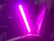 Светодиодный USB светильник розового цвета. LED светильник розового цвета, 27 светодиодов 5V, 212*15 см