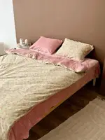 Постельное белье семейное Dushka Home Сатин Плюш 21499 160х215х2 см