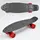 Скейт Пенни борд Best Board "Carbon" колеса PU, светятся (67934)