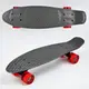 Скейт Пенни борд Best Board "Carbon" колеса PU, светятся (67934)