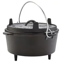 Казан з кришкою Groenberg Askja Pot 25 cm / 4 L Black (266016)