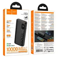 УМБ HOCO Runner PD fully compatible power bank J158 Pro 10000mAh |2USB/1Type-C, 22.5W/3A, PD/QC|